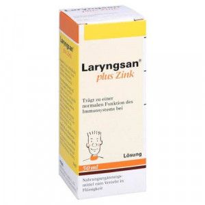 LARYNGSAN Plus Zink Lösung