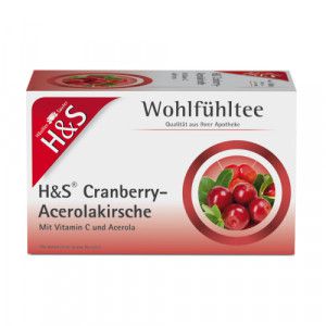 H&S Cranberry Acerolakirsche Filterbeutel