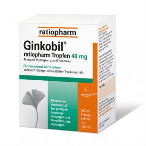 GINKOBIL-ratiopharm Tropfen 40 mg