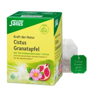 CISTUS GRANATAPFEL Tee Kraft der Natur Salus Fbtl.