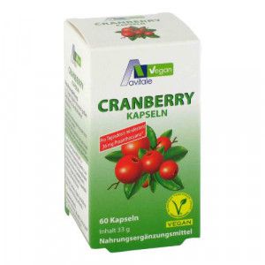 CRANBERRY VEGAN Kapseln 400 mg